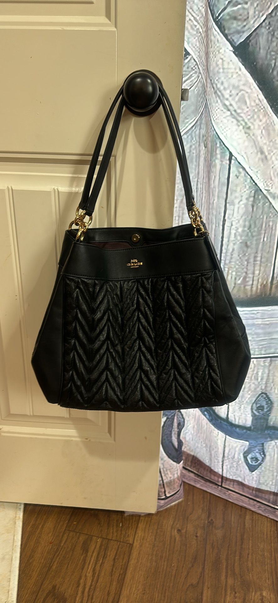 coach leather purse