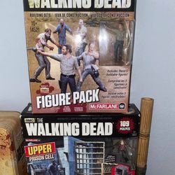 McFarlane The Walking Dead BULDING SETS x2