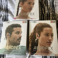 Aeropex Aftershokz Wireless Bone Conduction Headphones Bluetooth 