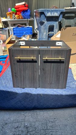 Vanity -dark brown