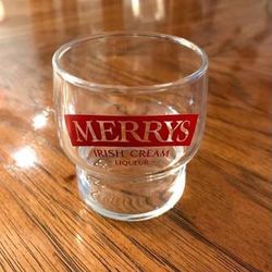 Merrys Irish Cream Liqueur Glass
