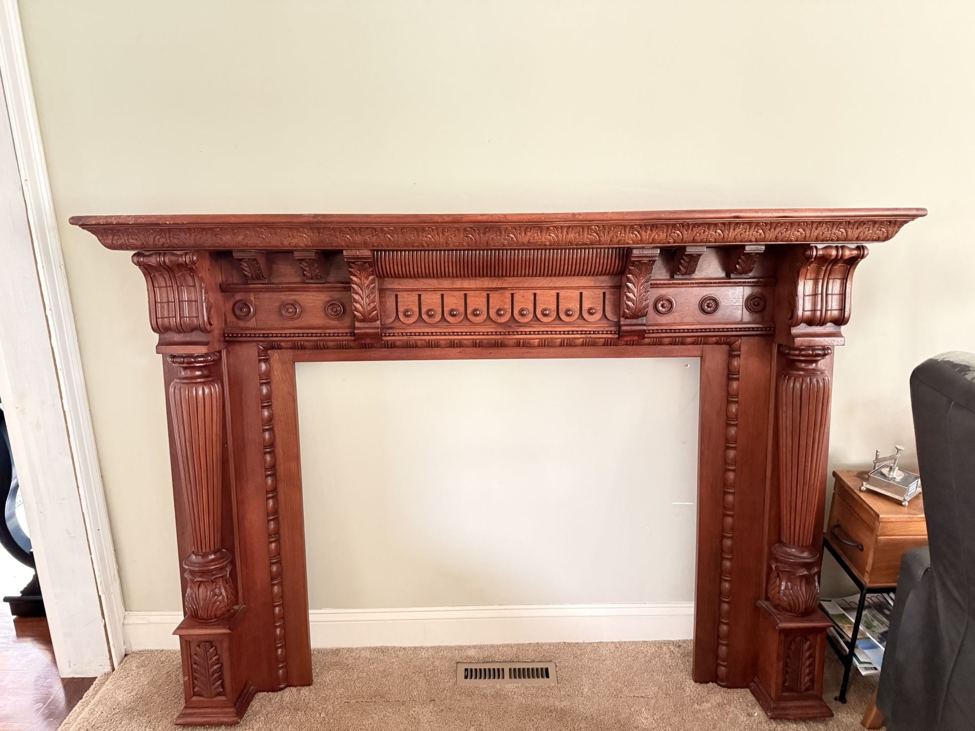 Victorian fireplace Mantel 