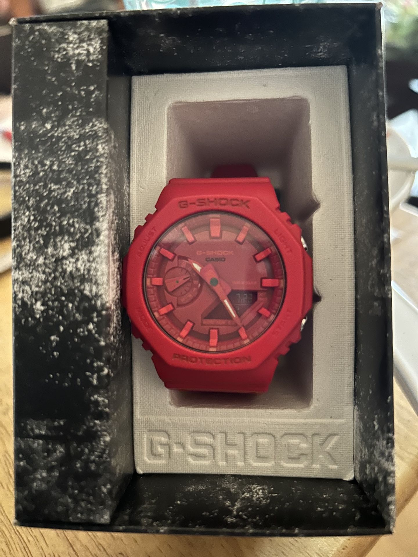 brand new red g-shock