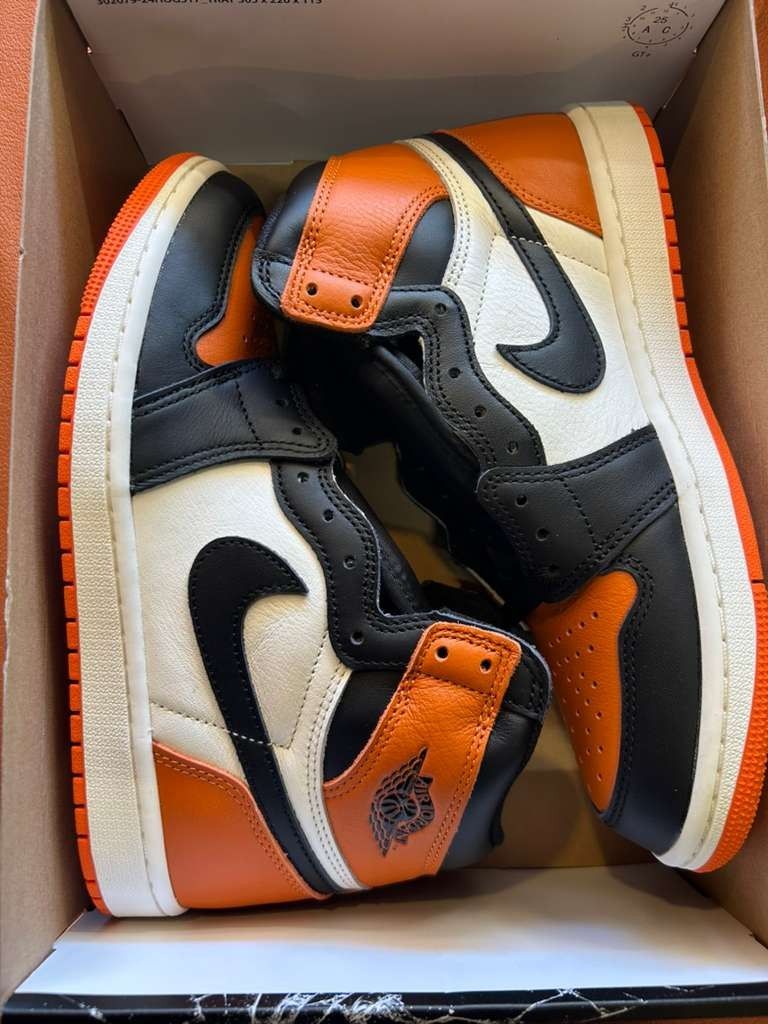 Air Jordan 1 Retro Og Shaddered Backboard