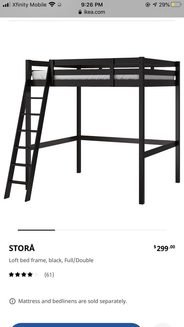 Full size bunk loft bed without mattress for Sale in ...
