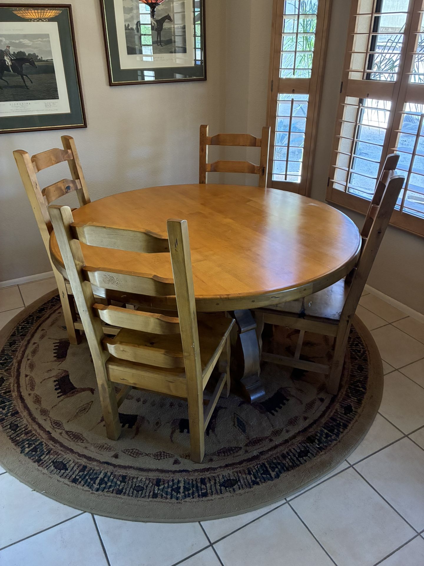 Round Dining Table