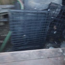 Two Small Foldable Dog Kennels