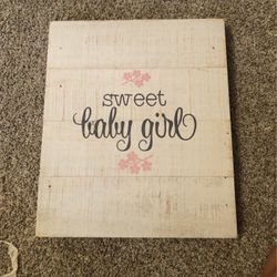 Baby Girl Sign