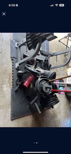 Garage Gym Set Up
