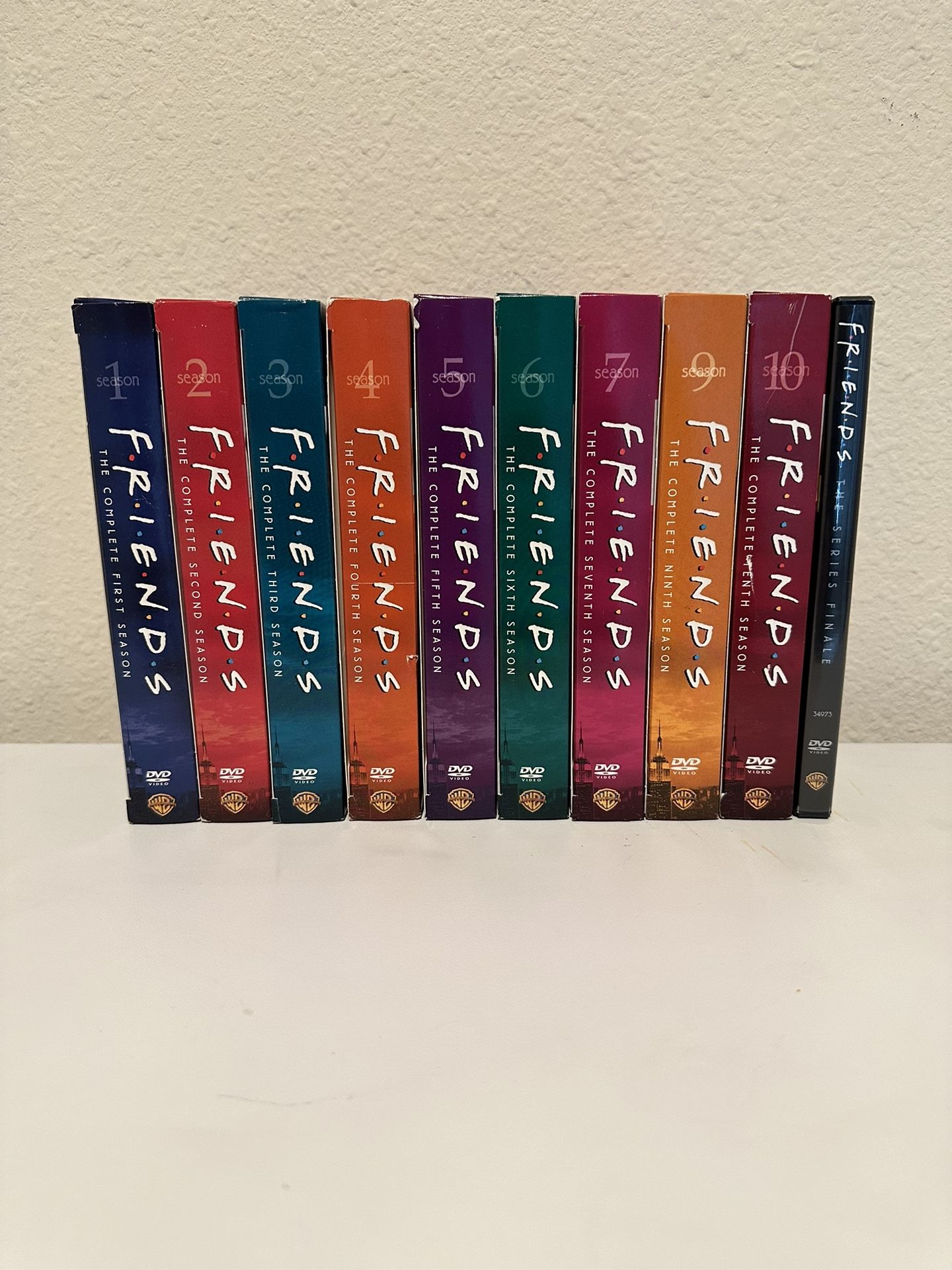 Friends TV Series Seasons 1-7, 9 & 10 (DVD)