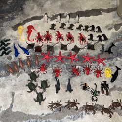 Mini Plastic Sea Animals