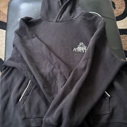 Amiri Hoodie Jacket  Black Size Large 