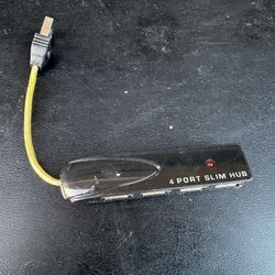 4 Port Slim Hub USB