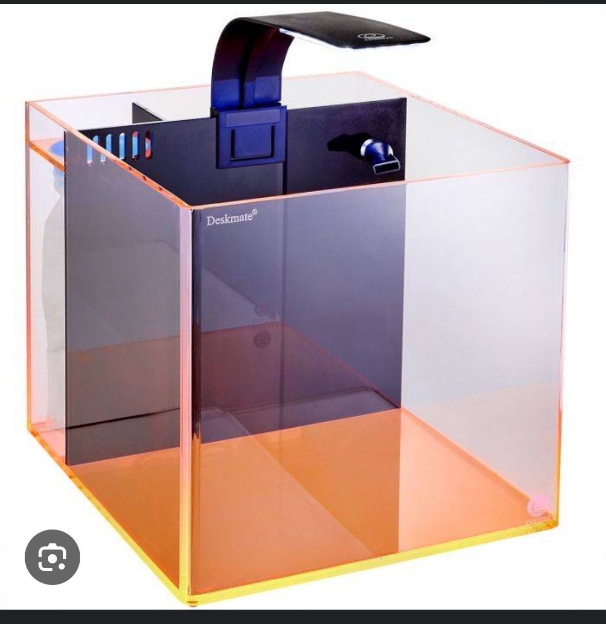 Eshopps DeskMate 4.8 Gallon AIO Aquarium w/ LED Light