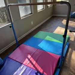 Tumbl Trak Jr Pro Bar Gymnastics With Mat