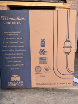Mueller Industries 50 ft hvac line