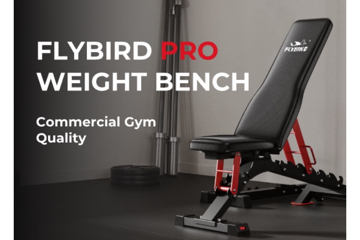 WEIGHT ADJUSTABLE BENCH (NEW)!