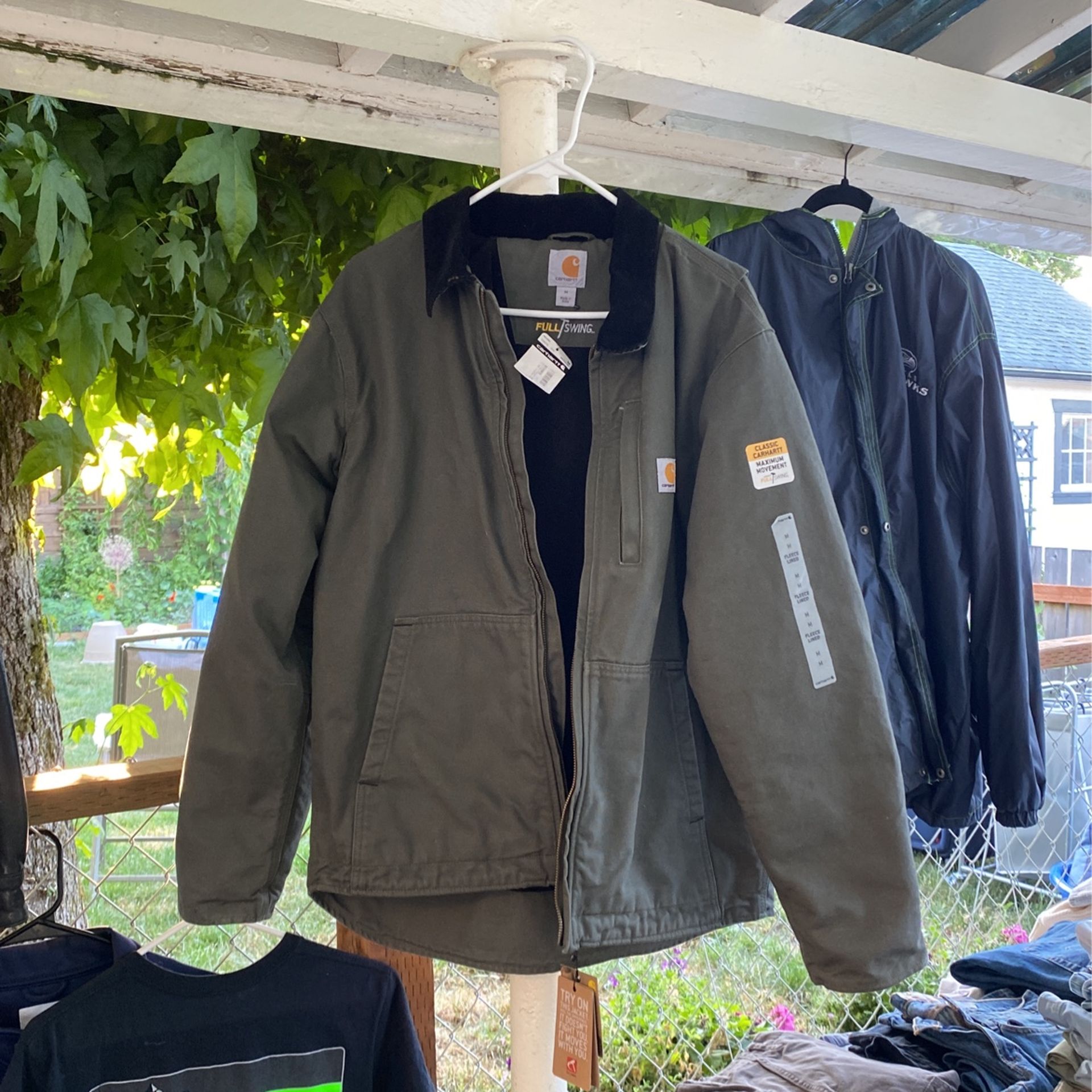 Carhartt jacket fleece line