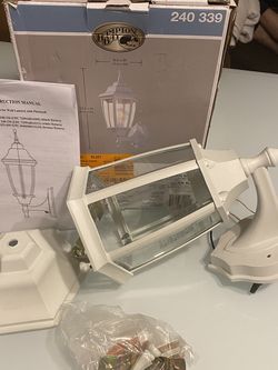 Exterior Wall Lantern White 