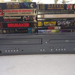 DVD VHS Player - Works Good 