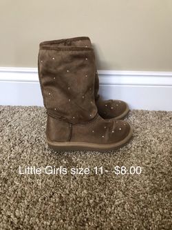 Little/Big Girls boot lot. Sizes 11 and 12
