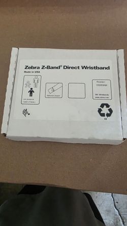 Zebra Z-Band Direct Wristband