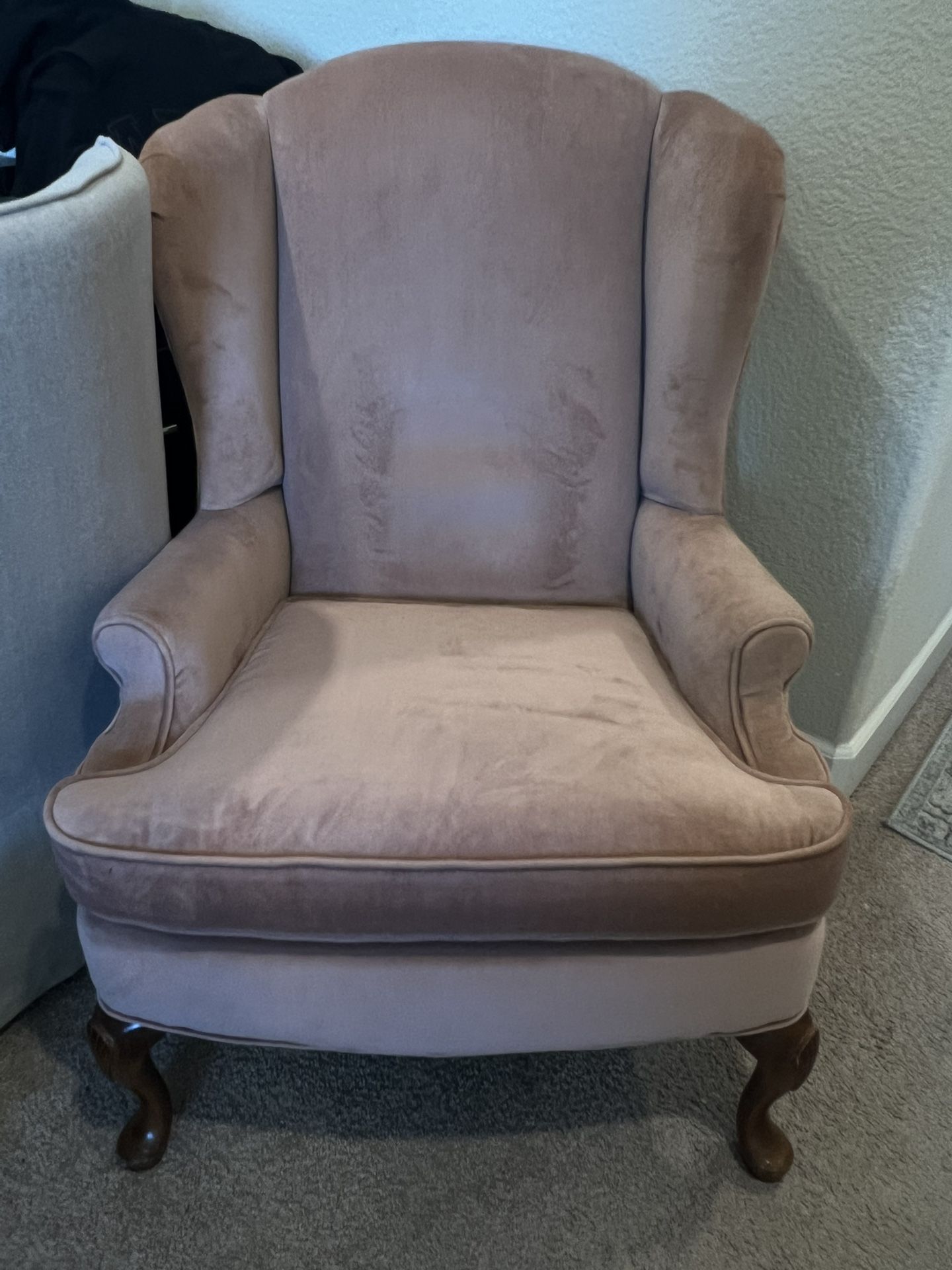 Blush Antique Chair