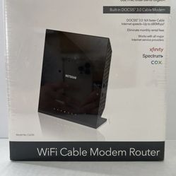 NETGEAR Cable Modem Wi-Fi Router Combo C6250 - Compatible with All Cable Sealed 