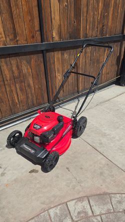 21" 4-stroke engine 2-in-1 side discharge gas push lawn mower