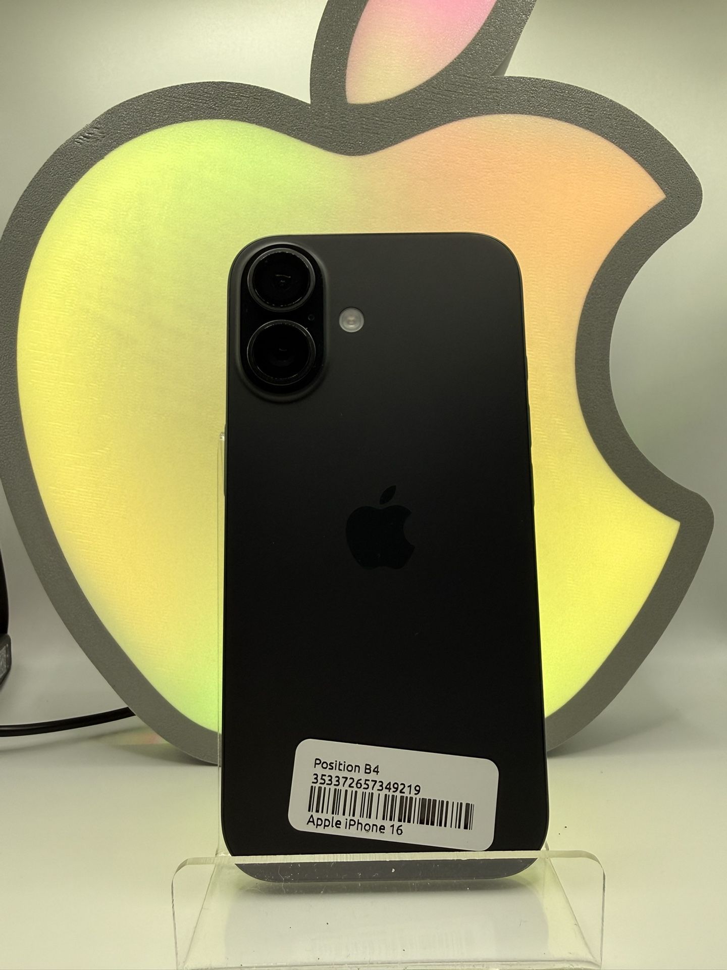 iPhone 16 Black 128GB AT&T/Boost/Cricket Only Brand New Authentic 100% Battery