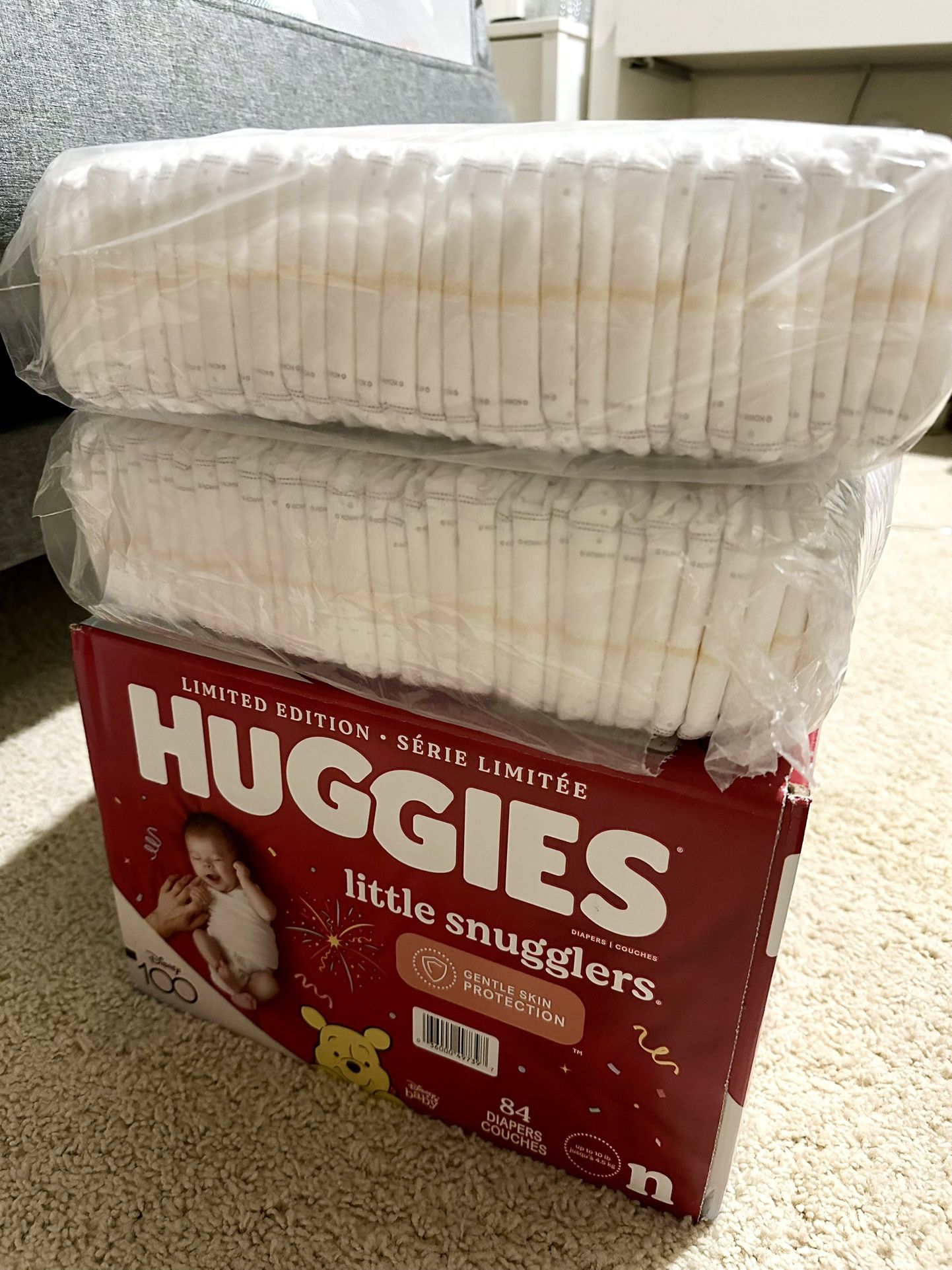 Huggies diaper Size N 