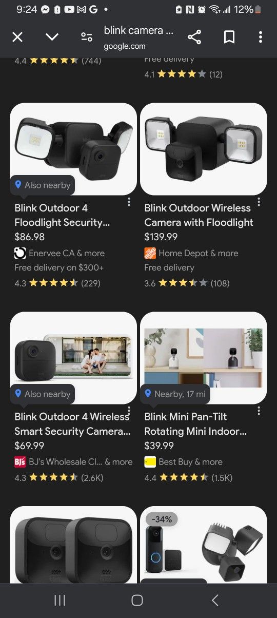 Blink Security Camera And Motion Light Hooks To Phone