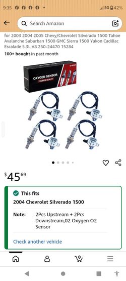 O2 Oxygen Sensor Set of 4