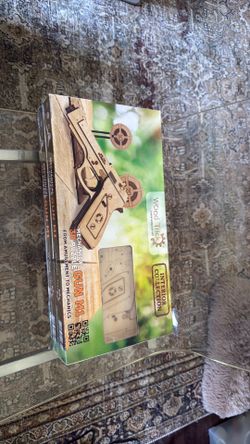 Wood Trick Gun M1 3D Mechanical Wooden Puzzle From Amusement To Mechanics
