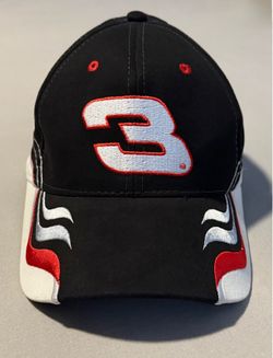 Vintage Dale Earnhardt 3 The Intimidator Strapback Hat Cap Clean VNDS
