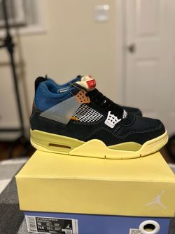 Jordan 4 Union Off Noir size 10 us