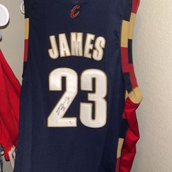 Signed LeBron Jaimes Cavs Jersey