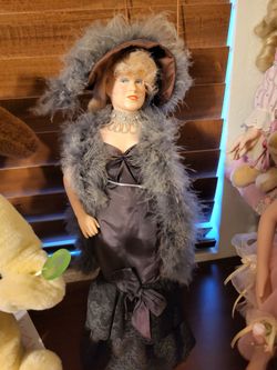 May west doll price 30 dollars ballerina Porcelain Doll Perfect  price 50 dollars