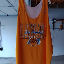 Los Angeles Lakers 4XL Reversible Basketball Jersey 