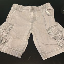 Gray Cargo Shorts Boys OshKosh Sz. 6