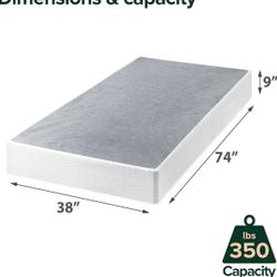Twin Metal Mattress Foundation
