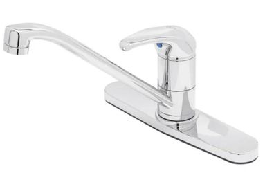 NEW T&S B-2731-WS WaterSense Deck Mount Single Lever Faucet 9 3/16" Swing Spout 1.5 GPM #4987