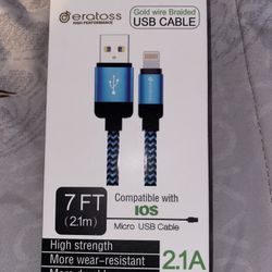 Usb Wire Chargers For Iphone & Smart Phones & Much More…