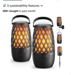 Outdoor Speakers Gifts for Men Bluetooth Speaker with Lights Multi-Sync up to 100 Speakers Auto-Pairing HD Stereo Sound Cool Stuff House Warming Gifts