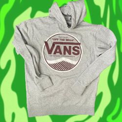 Vans "Off the Wall' Grey Hoodie