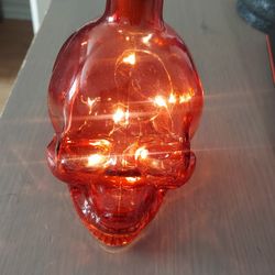 Gothic Spooky Halloween Skull Decor Lights Up
