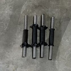 4 Dumbbell Handles - p/u Monument 