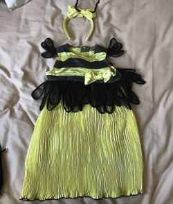 Baby girl bumble bee costume