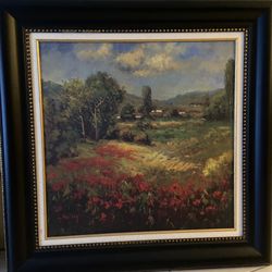 Beautiful Hand painted Kincaid Painting With Custom Frames