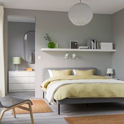 Ikea SLATTUM Full Size bed & Mattress  PICK UP MAY 8-10